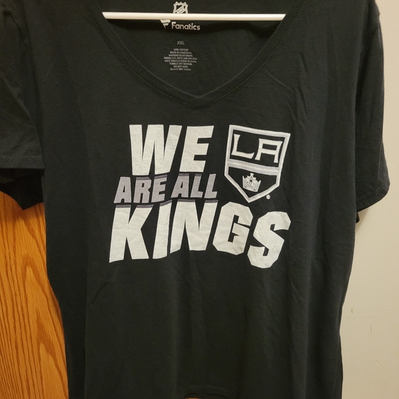 Fanatics Tops - Los Angeles Kings v-neck shirt XXL Fanatics NWOT